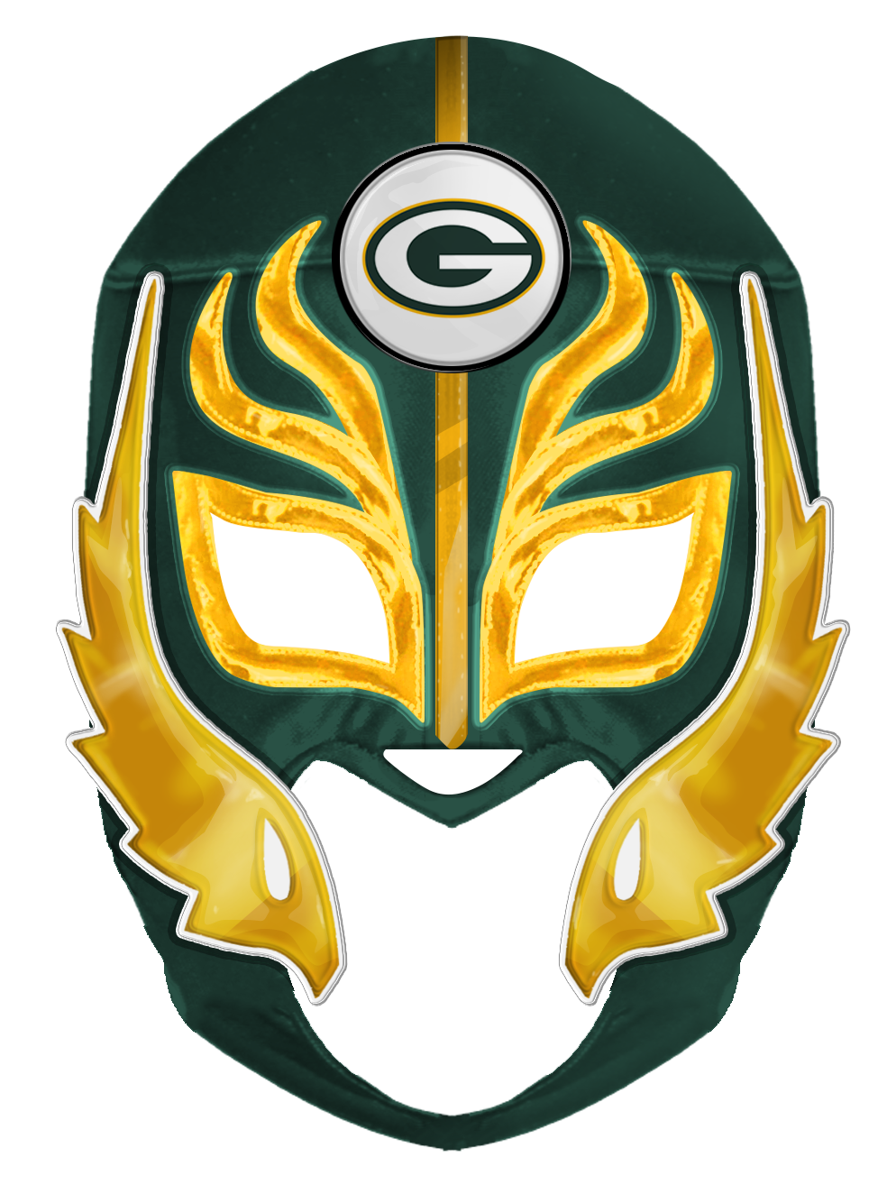 Green Bay - Luchador Mask